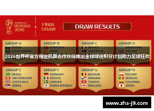 2026世界杯官方指定机票合作伙伴推出全球球迷积分计划助力足球狂欢